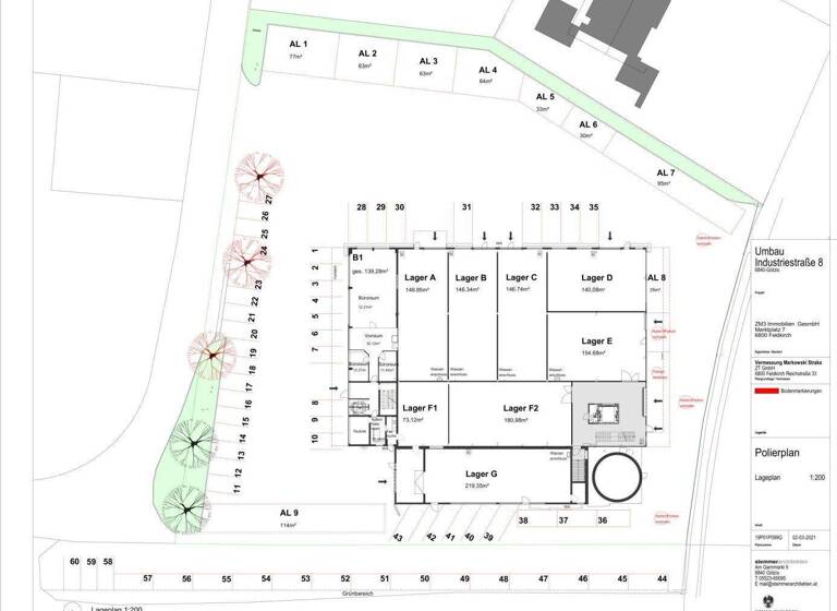 Freifläche zur Miete Industriestraße 8 Götzis 6840