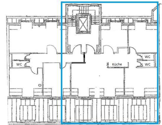 Bürofläche zur Miete 16,50 € 4 Zimmer 105 m²<br/>Bürofläche ab 105 m²<br/>Teilbarkeit Zentrum - West Leipzig 04109