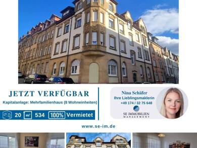 Mehrfamilienhaus zum Kauf als Kapitalanlage geeignet 689.000 € 20 Zimmer 534,1 m² 206 m² Grundstück Pforzheim 75179