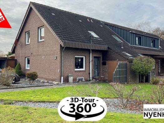 Reihenmittelhaus zum Kauf provisionsfrei 189.500 € 98,2 m² 429 m² Grundstück Weenermoor Weener 26826