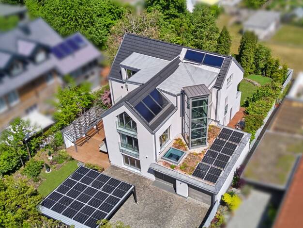 Villa zum Kauf 2.990.000 € 10 Zimmer 430 m² 758 m² Grundstück Unterpfaffenhofen Germering 82110