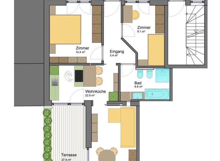 Wohnung zum Kauf - Erstbezug 475.000 € 3 Zimmer 94 m² Jenesien