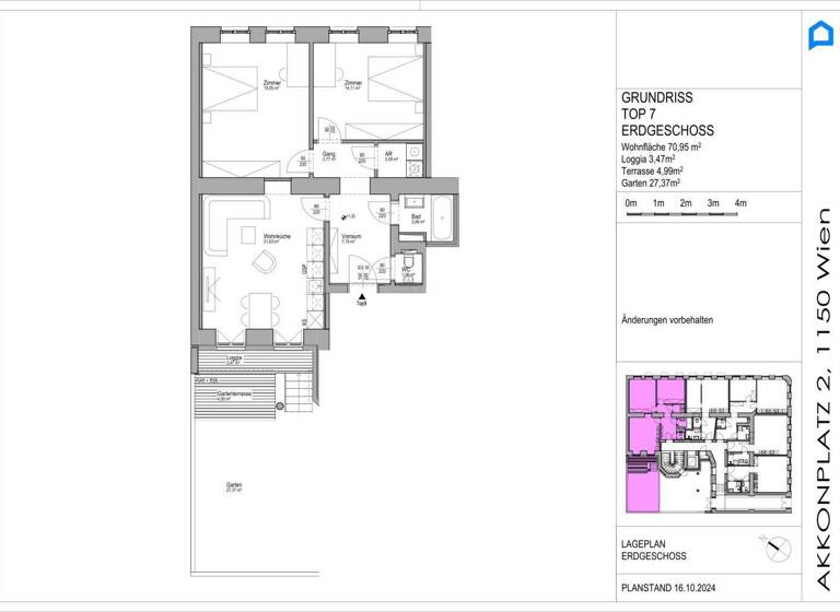Wohnung zum Kauf - Erstbezug 572.000 € 3 Zimmer 71 m² Wien,Rudolfsheim-Fünfhaus 1150