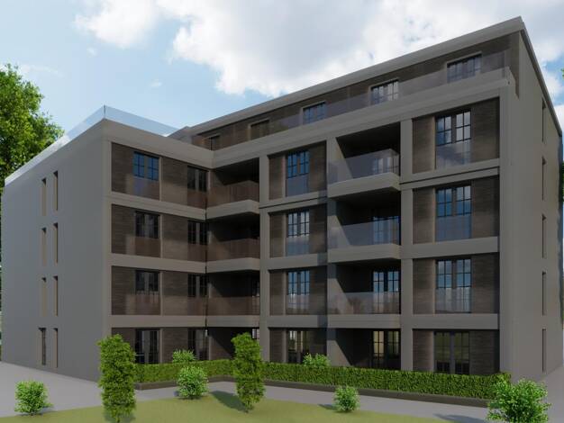 Wohnung zum Kauf - Erstbezug provisionsfrei 328.500 € 2 Zimmer 62,8 m² Euren Trier 54294