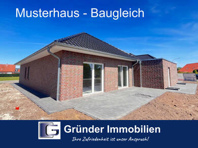 Bungalow zum Kauf - Neubau provisionsfrei 349.000 € 3 Zimmer 101 m² 411 m² Grundstück Niederlangen Niederlangen 49779