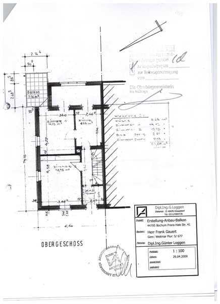 Wohnung zur Miete 700 € 5 Zimmer 105 m²<br/>Wohnfläche ab sofort<br/>Verfügbarkeit Frans-Hals-Straße 41 Weitmar - Mitte Bochum 44795