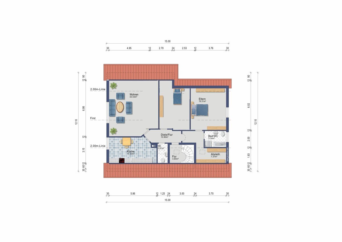 Wohnung zur Miete 980 € 3,5 Zimmer 101 m²<br/>Wohnfläche 01.02.2025<br/>Verfügbarkeit Ludwigsfeld Neu-Ulm / Ludwigsfeld 89231