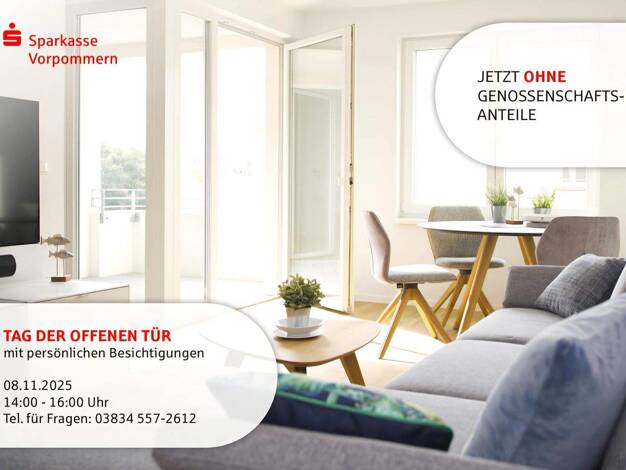Wohnung zur Miete - Erstbezug 997 € 3 Zimmer 77,3 m² frei ab sofort Fettenvorstadt Greifswald 17489