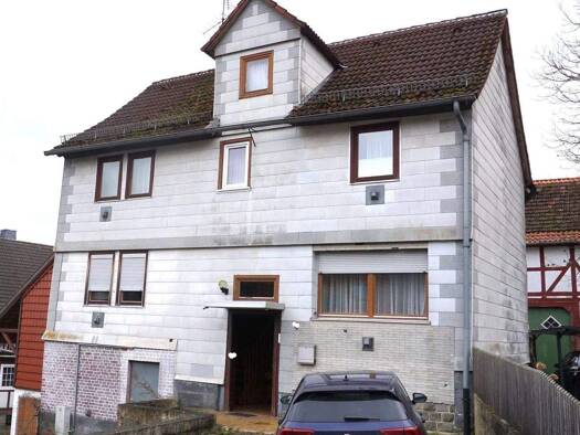 Einfamilienhaus zum Kauf 79.000 € 5 Zimmer 131 m² 1.227 m² Grundstück frei ab sofort Königshagen Edertal 34549