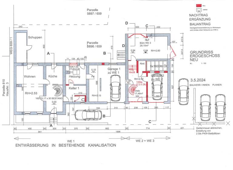 Wohnung zum Kauf 449.800 € 10 Zimmer 310 m² Nennig Perl / Nennig 66706