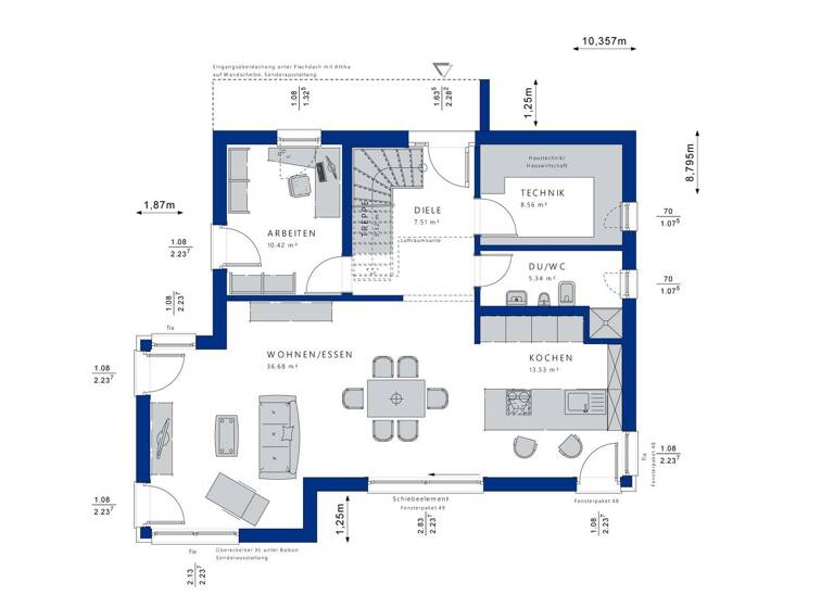 Einfamilienhaus zum Kauf 495.000 € 5 Zimmer 155 m² 774 m² Grundstück Nanzweiler 66909