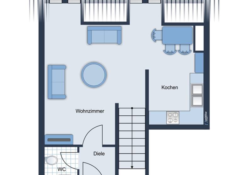 Wohnung zum Kauf 99.000 € 2 Zimmer 51,1 m² frei ab 01.07.2026 Rodach Bad Rodach 96476