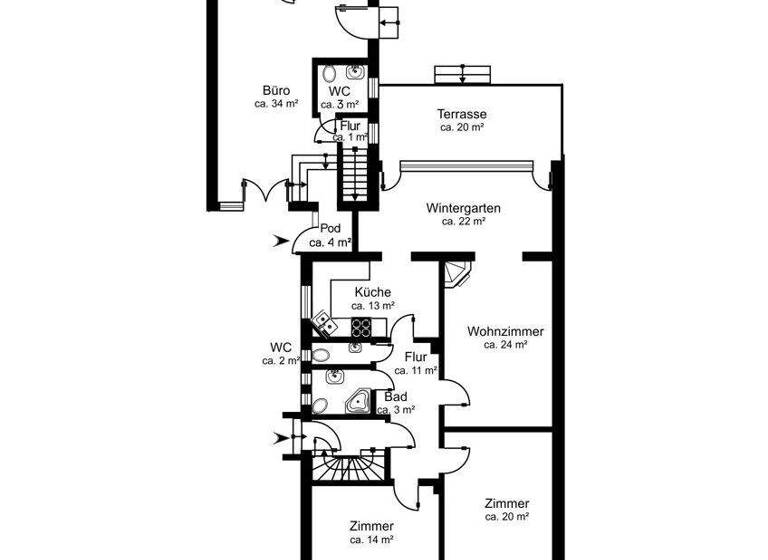 Mehrfamilienhaus zum Kauf 1.890.000 € 9 Zimmer 249 m² 579 m² Grundstück Junkersdorf Köln / Junkersdorf 50858