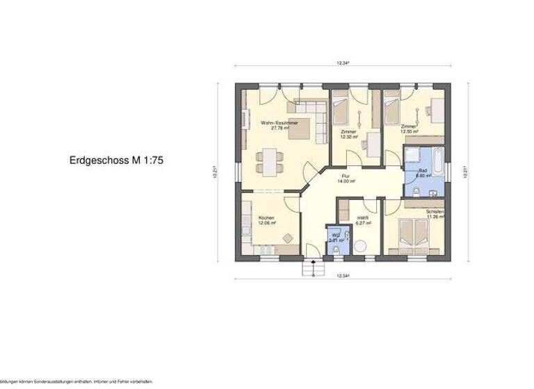 Einfamilienhaus zum Kauf 445.061 € 4 Zimmer 107 m² 406 m² Grundstück Blumenthal Werl 59457