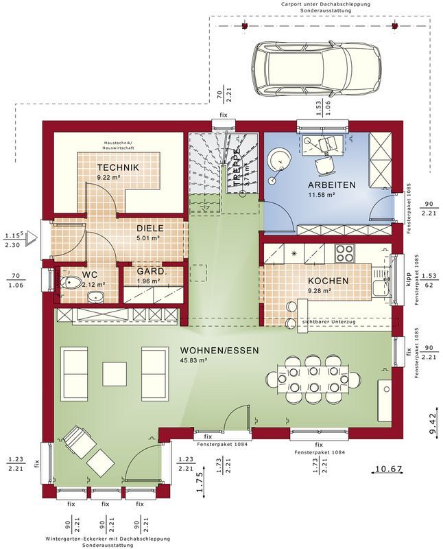 Haus zum Kauf 668.189 € 6 Zimmer 158 m²<br/>Wohnfläche 651 m²<br/>Grundstück Isselburg Isselburg 46419