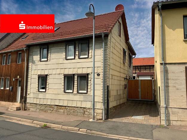 Reihenendhaus zum Kauf 75.000 € 6 Zimmer 76 m² 544 m² Grundstück Schlotheim Nottertal-Heilinger Höhen 99994