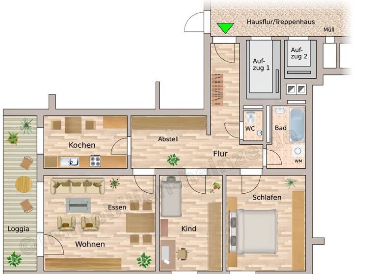 Wohnung zum Kauf 240.000 € 3 Zimmer 84 m²<br/>Wohnfläche 10.<br/>Geschoss ab sofort<br/>Verfügbarkeit Bamberg Bamberg 96050