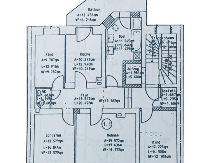 Wohnung zum Kauf 80.000 € 4 Zimmer 99,5 m² 1. Geschoss Goethestraße 99 Preißelpöhl Plauen 08525