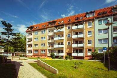 Wohnung zur Miete 414 € 3 Zimmer 69,3 m² 3. Geschoss frei ab sofort Am Schlosspark 14 Sondershausen Sondershausen 99706