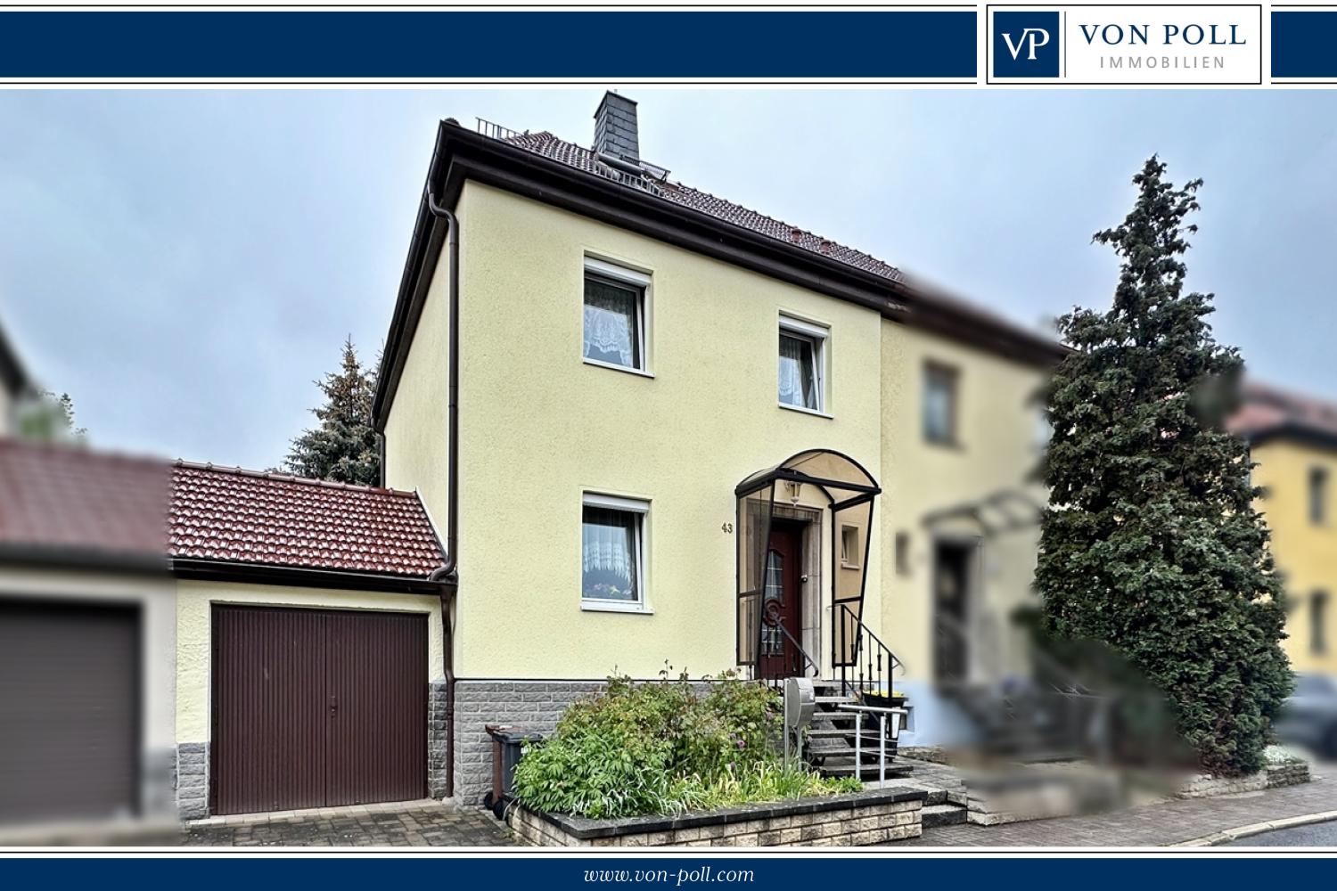 Doppelhaushälfte zum Kauf 297.000 € 5 Zimmer 120 m²<br/>Wohnfläche 237 m²<br/>Grundstück Nordvorstadt Weimar 99423