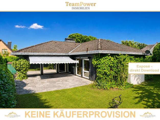 Bungalow zum Kauf 499.000 € 3,5 Zimmer 110,3 m² 601,3 m² Grundstück Harksheide Norderstedt 22844