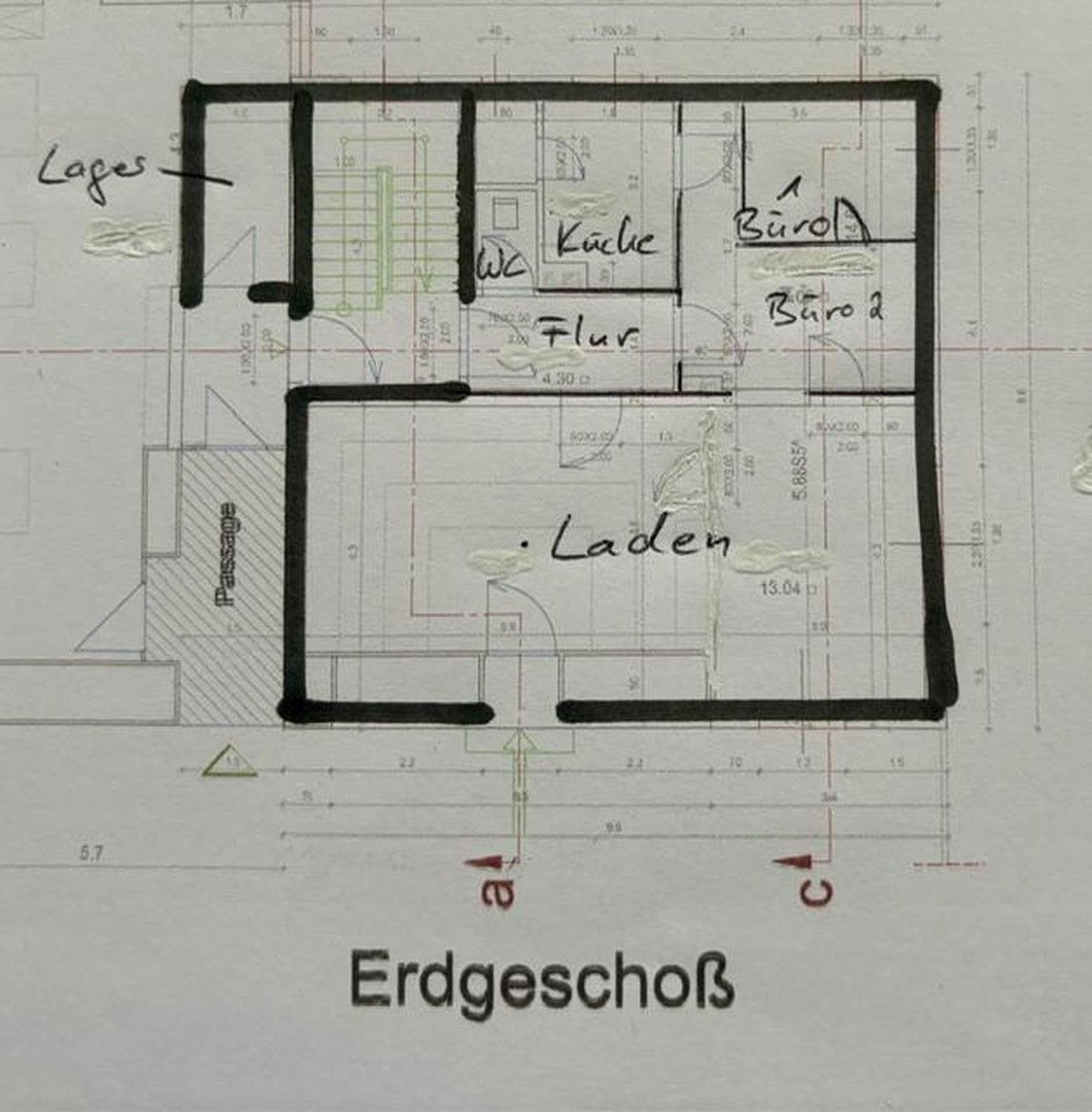 Bürofläche zur Miete provisionsfrei 600 € 66 m²<br/>Bürofläche Bismarckstraße 43 Bad Marienberg Bad Marienberg 56470