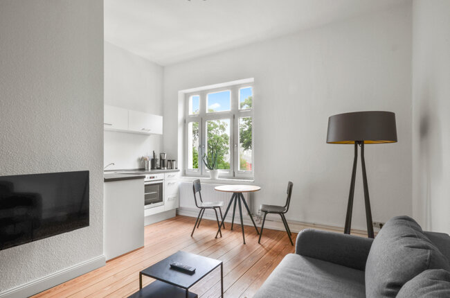 Wohnung zur Miete 679 € 1 Zimmer 23 m²<br/>Wohnfläche 1.<br/>Geschoss 01.01.2025<br/>Verfügbarkeit Groß Stove Papendorf 18059