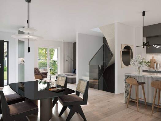 Stadthaus zum Kauf - Erstbezug provisionsfrei 1.089.000 € 5 Zimmer 91,8 m² 119,1 m² Grundstück Carl-Hanser-Straße 40 Pasing-Obermenzing München 81247