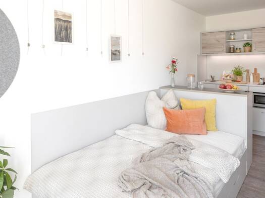 Wohnung zur Miete 576 € 1 Zimmer 20 m² frei ab sofort Am Kläperberg 11 Nordstadt Nord 30161