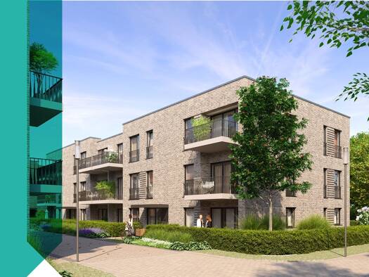 Wohnung zum Kauf - Erstbezug provisionsfrei 500.000 € 4 Zimmer 96,4 m² 2. Geschoss Willich Willich 47877