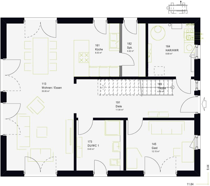 Haus zum Kauf 460.659 € 7 Zimmer 185 m²<br/>Wohnfläche 693 m²<br/>Grundstück Dillingen Dillingen/Saar 66763