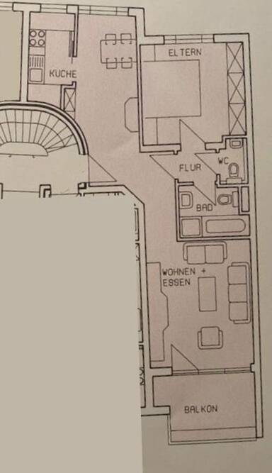 Wohnung zum Kauf provisionsfrei 269.000 € 2,5 Zimmer 61,4 m² 1. Geschoss Bamberg Bamberg 96050