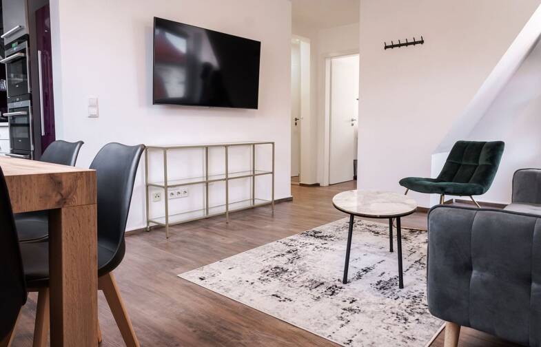Wohnung zur Miete Wohnen auf Zeit 1.500 € 3,5 Zimmer 75 m² frei ab sofort Pestalozzistr.15/3 Nordstadt Heilbronn 74076