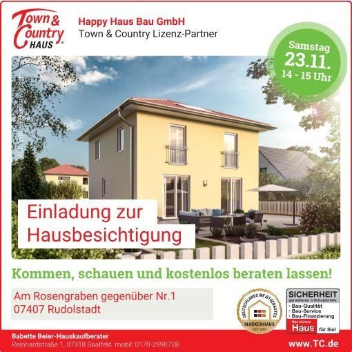 Einfamilienhaus zum Kauf provisionsfrei Am Rosengraben West Rudolstadt 07407