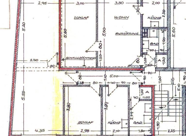 Wohnung zur Miete 745 € 2 Zimmer 68 m² 1. Geschoss frei ab 01.04.2026 Refrath Bergisch Gladbach 51427