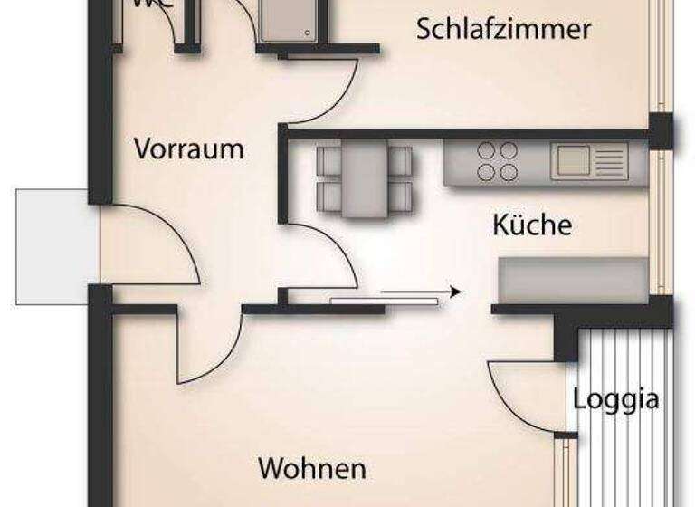 Wohnung zum Kauf 257.000 € 2 Zimmer 52 m² 2. Geschoss Salzburg 5020