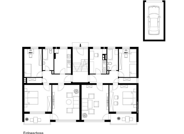 Mehrfamilienhaus zum Kauf 995.000 € 15 Zimmer 363 m² 515 m² Grundstück Schwaig Schwaig bei Nürnberg 90571