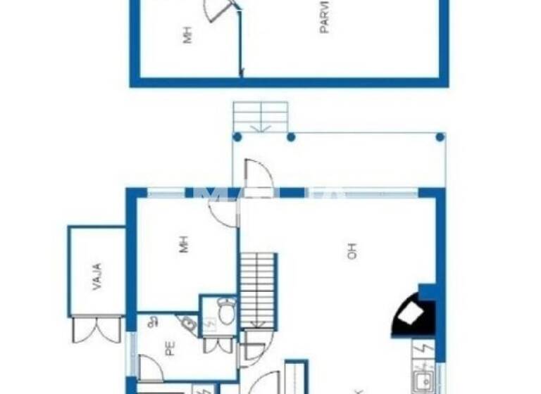 Doppelhaushälfte zum Kauf 37.000 € 4 Zimmer 87 m² 6.689 m² Grundstück Immellompolo 2 A 2 Kittilä 99130