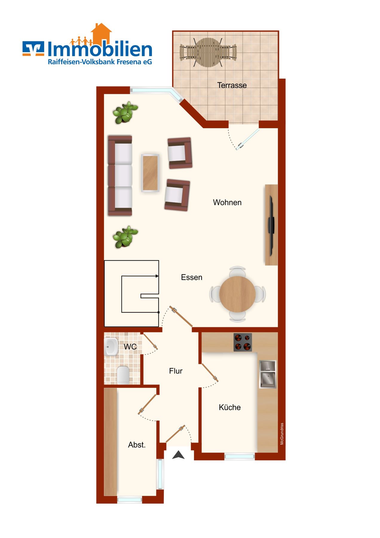 Reihenmittelhaus zum Kauf 239.000 € 4 Zimmer 89,9 m²<br/>Wohnfläche 191 m²<br/>Grundstück Carolinensiel Wittmund / Carolinensiel 26409