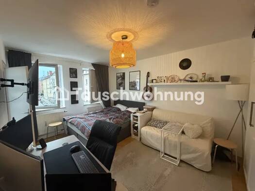 Wohnung zur Miete Tauschwohnung 600 € 1 Zimmer 25 m² 3. Geschoss Schwanthalerhöhe München 80339