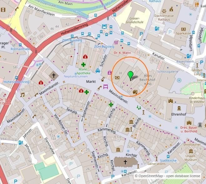 Wohn- und Geschäftshaus zum Kauf als Kapitalanlage geeignet 1.000.000 € 1.467 m²<br/>Fläche 570 m²<br/>Grundstück City Bayreuth 95444