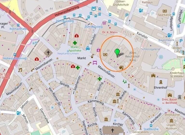 Wohn- und Geschäftshaus zum Kauf als Kapitalanlage geeignet 1.000.000 € 1.467 m²<br/>Fläche 570 m²<br/>Grundstück City Bayreuth 95444