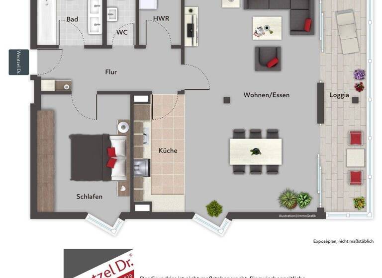 Wohnung zur Miete 2.090 € 2 Zimmer 87 m² 7. Geschoss frei ab 01.05.2026 Altona-Altstadt Hamburg 22767