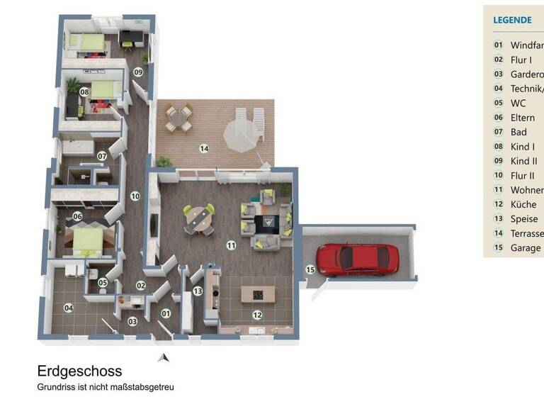 Bungalow zum Kauf 565.000 € 4 Zimmer 135 m² 641 m² Grundstück Eging a.See 94535