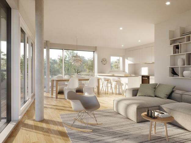 Wohnung zum Kauf - Neubau provisionsfrei 1.350.000 € 4 Zimmer 131 m² 2. Geschoss Conradtystraße 7 Kolbermoor 83059