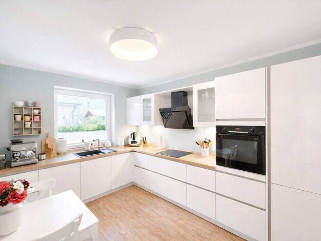 Doppelhaushälfte zum Kauf provisionsfrei 440.000 € 4 Zimmer 110 m² 301 m² Grundstück Wielandstraße 4b Hude 27798