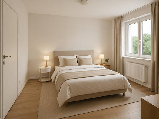 Terrassenwohnung zum Kauf - Erstbezug 385.000 € 2 Zimmer 48 m² EG Weißensee Berlin 13086