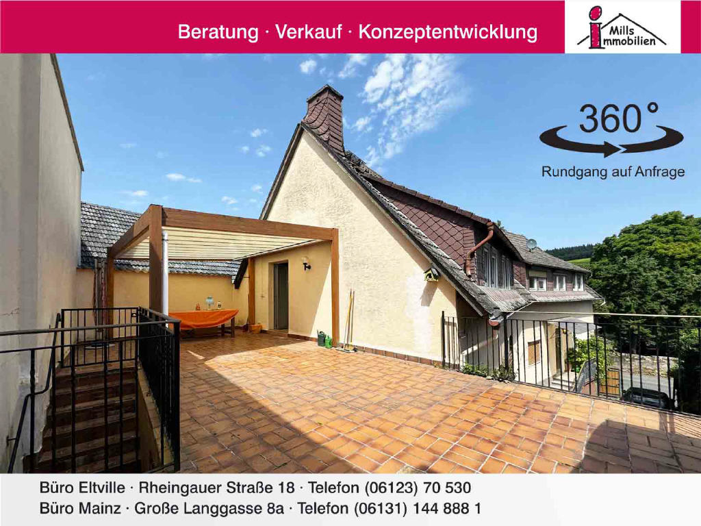 Einfamilienhaus zum Kauf 348.000 € 11 Zimmer 180 m²<br/>Wohnfläche 412 m²<br/>Grundstück Kiedrich 65399