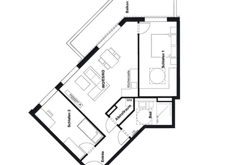 Wohnung zur Miete 1.402 € 3 Zimmer 81,4 m² 3. Geschoss frei ab 20.04.2026 Rosenfelder Ring 150 Friedrichsfelde Berlin 10315