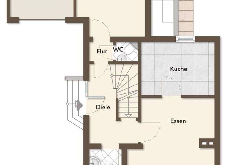 Doppelhaushälfte zum Kauf 269.000 € 4 Zimmer 85,1 m² 950 m² Grundstück frei ab sofort Neukirchen Neukirchen-Vluyn 47506
